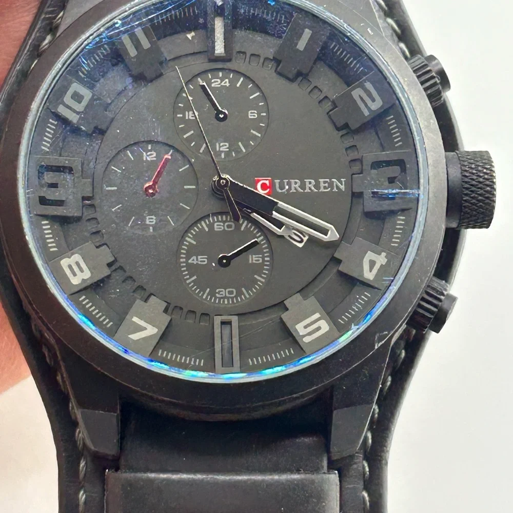 CURREN Men's Watche Quartz Watch Date Waterproof Wristwatch #619
